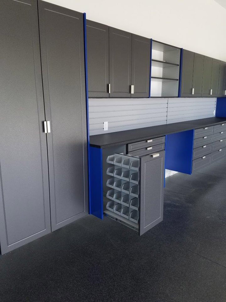 Pewter Garage Cabinets Colorado Springs CO